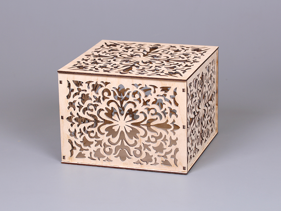 декоративный ящик из фанеры