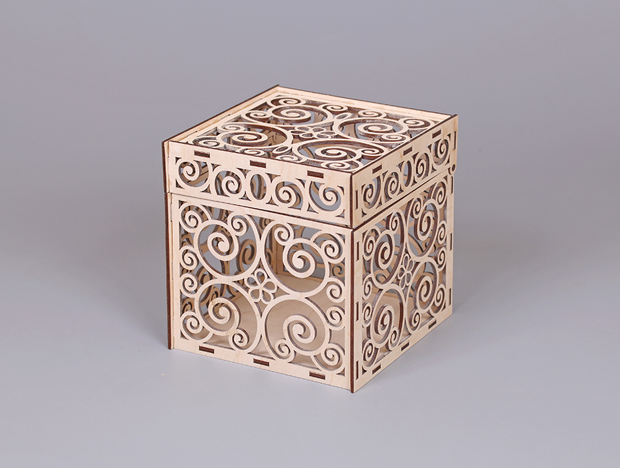 декоративный ящик из фанеры