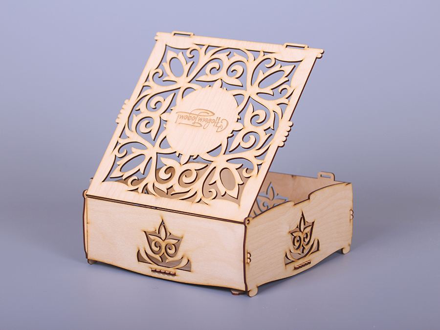 декоративный ящик из фанеры