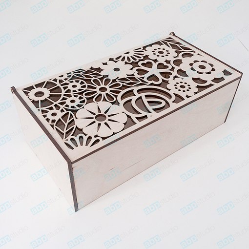 декоративный ящик из фанеры