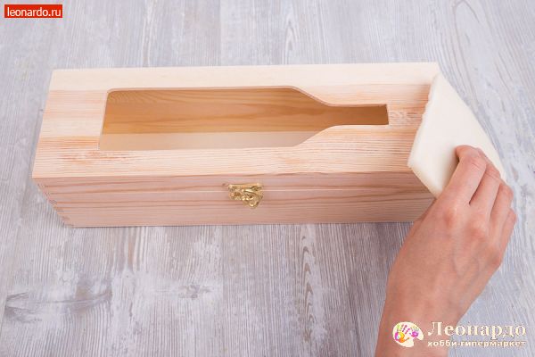 декоративный ящик из фанеры