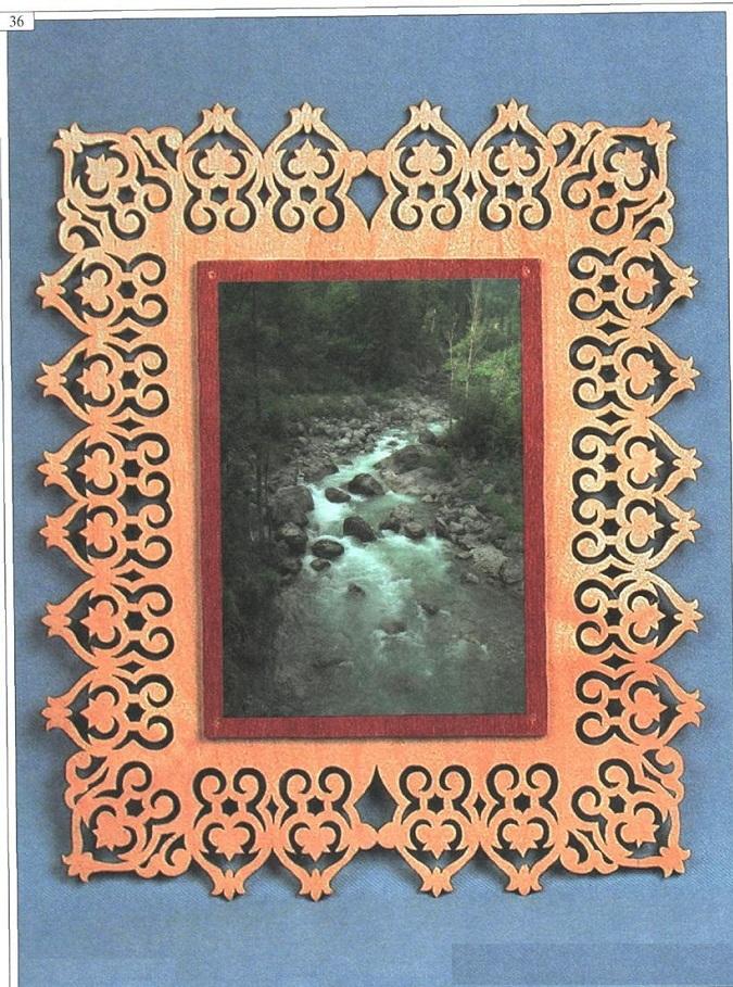 Рамка из фанеры для зеркала или картины