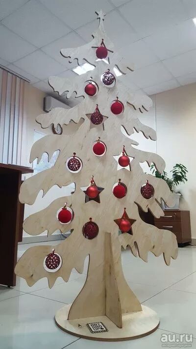 ёлка из фанеры