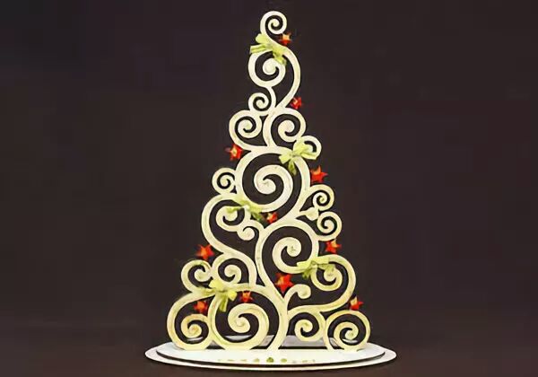 ёлка из фанеры