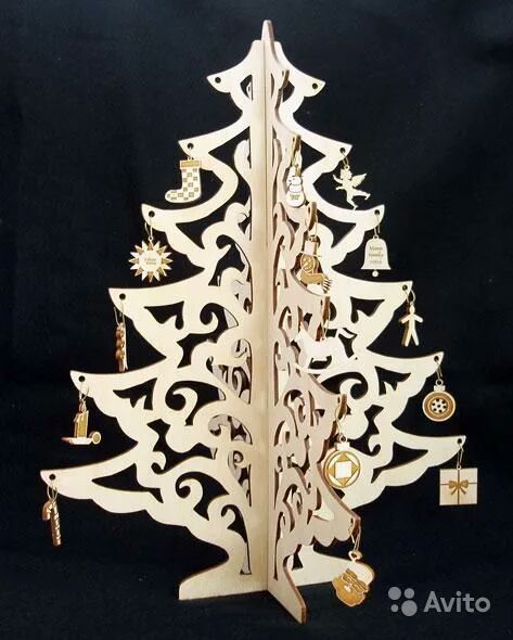 ёлка из фанеры