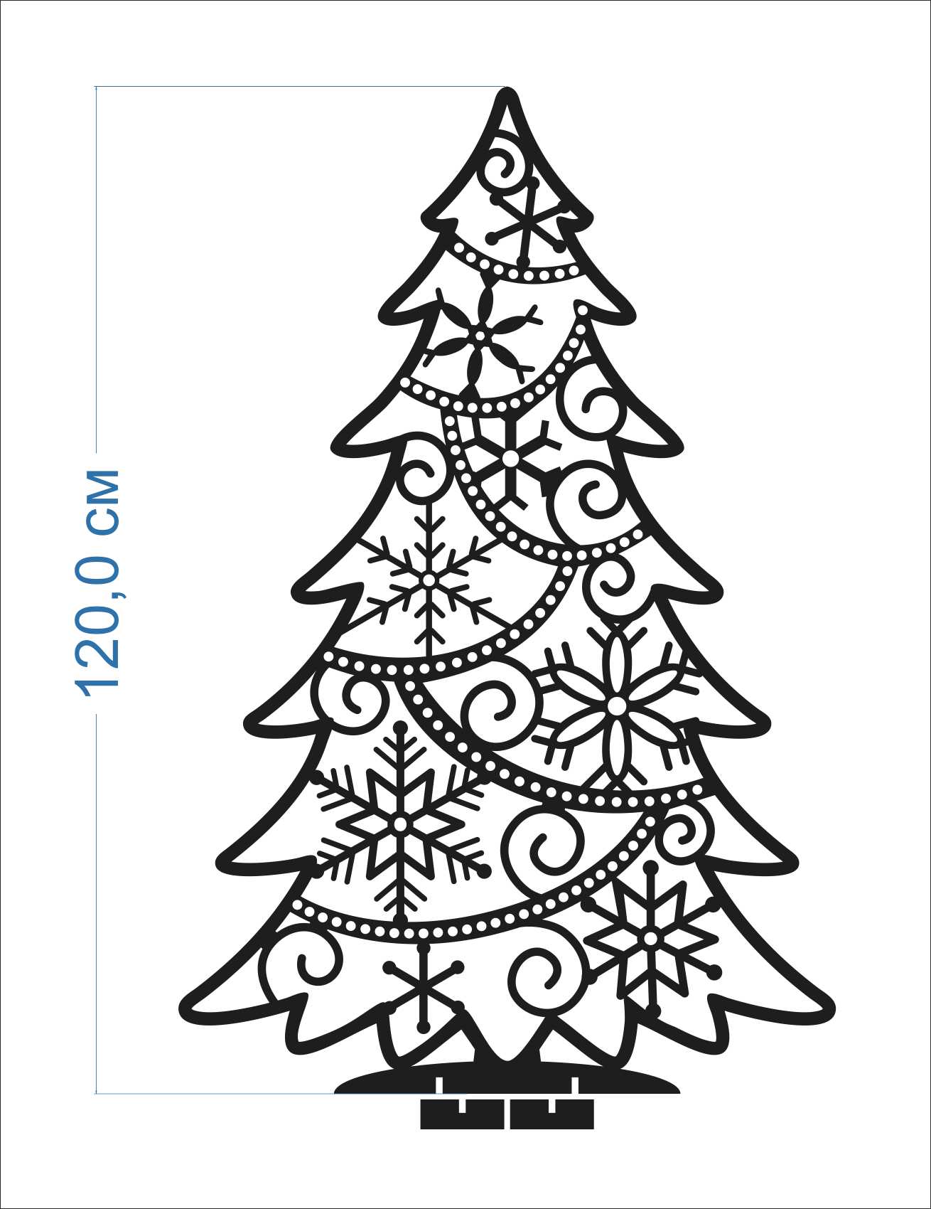 Елка новогодняя ия